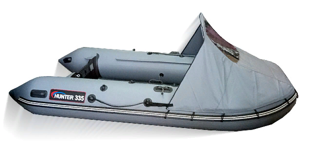 Носовой тент для лодки Хантер 335