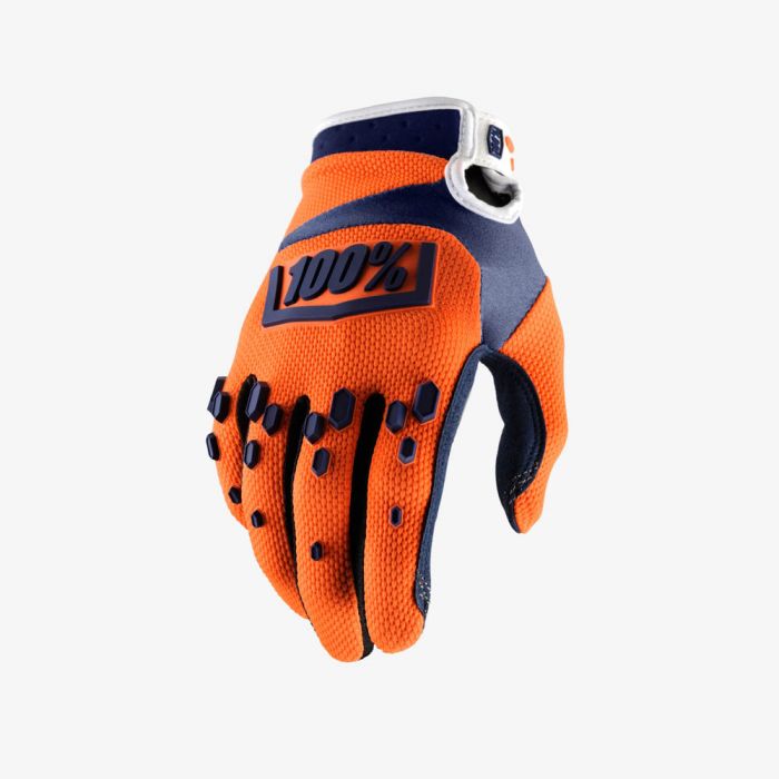 Мотоперчатки подростковые 100% Airmatic Youth Glove Orange/Navy