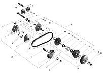 Вариатор СКУТЕРА STELS VORTEX 150