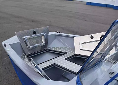 Алюминиевый катер WYATBOAT Gold Fisher 480 DCM FISH