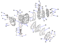 Двигатель 2-х тактного ПЛМ SEANOVO 30F