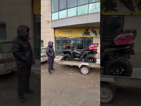 Выдача квадроцикла AODES PATHCROSS MAX 1000 XE PRO-SPORT в X-MOTORS г. Екатеринбург