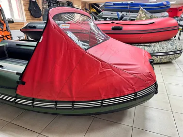Носовой тент MISHIMO 350 FAMILY LITE/PRO красный