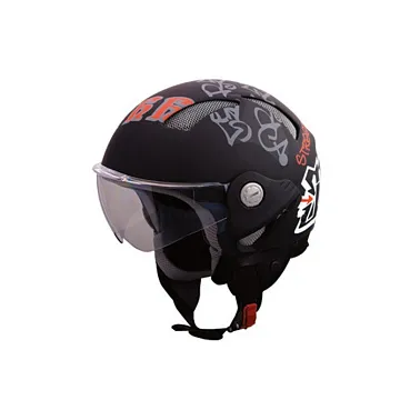 Шлем "THH" T-9 #1 MATT BLK/RED