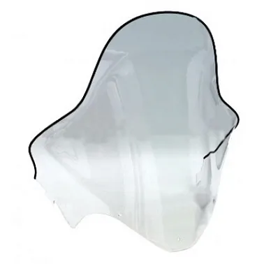 Стекло ветровое для снегохода Тайга Патруль, SWT, 550 SE (выс. 65см, толщ. 2мм, ПЭТг)