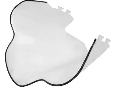 Стекло ветровое высокое для снегохода BRP Tundra LT-550F, LT V-800 (2008-2009 МГ) (57см, 2мм, МПК)