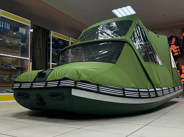 Ходовой комб. (носовой+основной) тент MISHIMO 410 RIVER FJET PRO зеленый